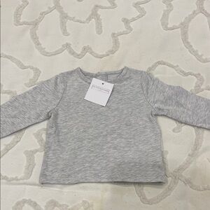 Cozy Gray Long Sleeve Kids Tee